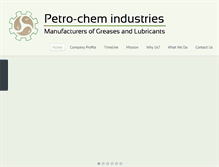 Tablet Screenshot of petrochemindustries.com